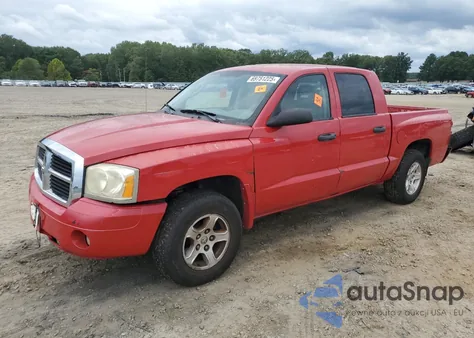 2007 Dodge Dakota Quad Slt z USA, uszkodzony, nr VIN 1D7HE48K37S192505